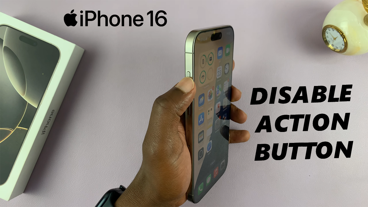 How To Disable Action Button On iPhone 16 / 16 Pro