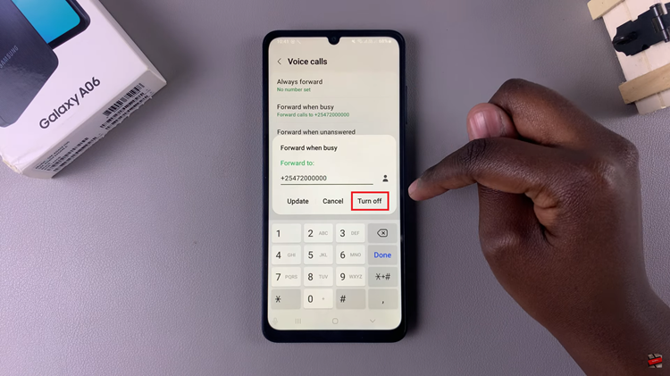 How To Disable Call Forwarding On Samsung Galaxy A06