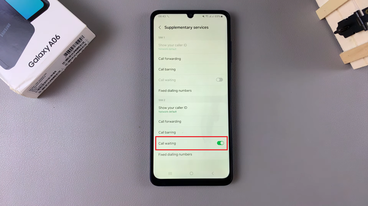 How To Disable Call Waiting On Samsung Galaxy A06 