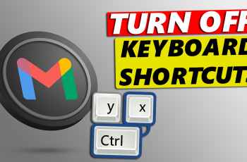 How To Disable Keyboard Shortcuts On Gmail