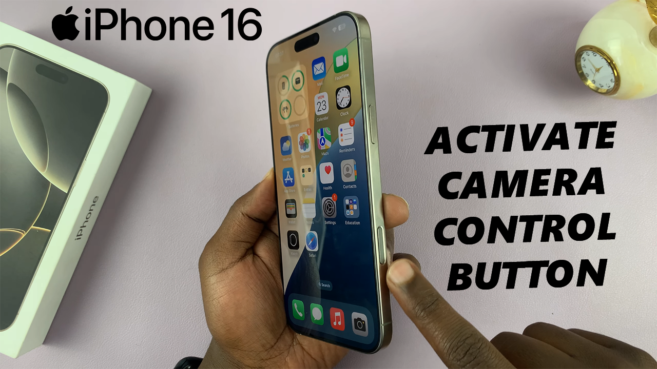 How To Enable Camera Control Button On iPhone 16 / 16 Pro