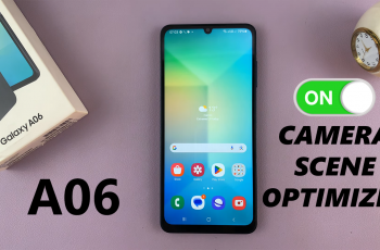 How To Enable Camera Scene Optimizer On Samsung Galaxy A06