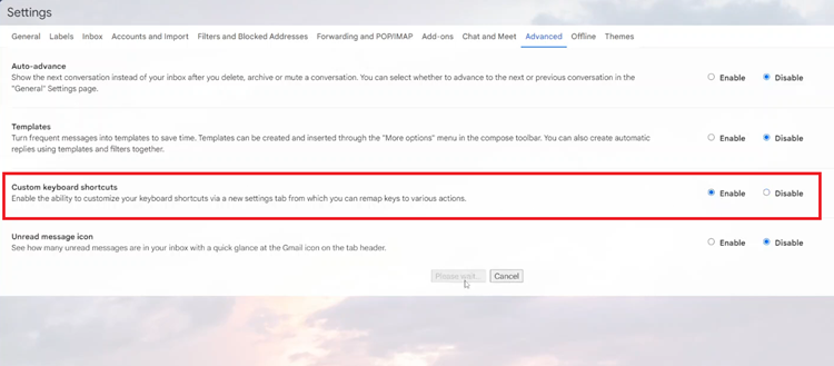 How To Enable & Customize Keyboard Shortcuts On Gmail