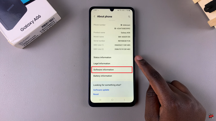 How To Enable Developer Options On Samsung Galaxy A06