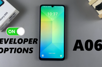 How To Enable Developer Options On Samsung Galaxy A06