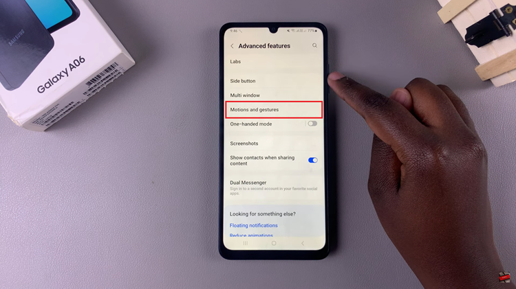 How To Enable & Disable 'Double Tap To Turn On Screen' On Samsung Galaxy A06