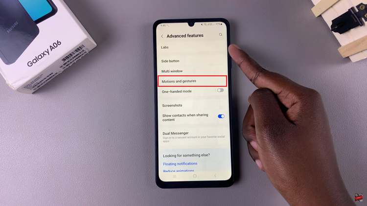 How To Enable & Disable Double Tap To Turn Screen OFF On Samsung Galaxy A06