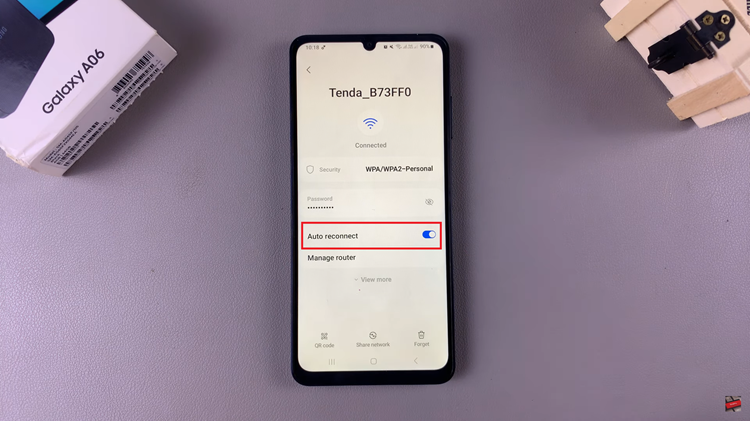 How To Enable/Disable WiFi Auto Reconnect On Samsung Galaxy A06