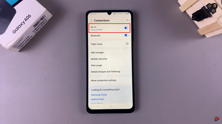 How To Enable/Disable WiFi Auto Reconnect On Samsung Galaxy A06