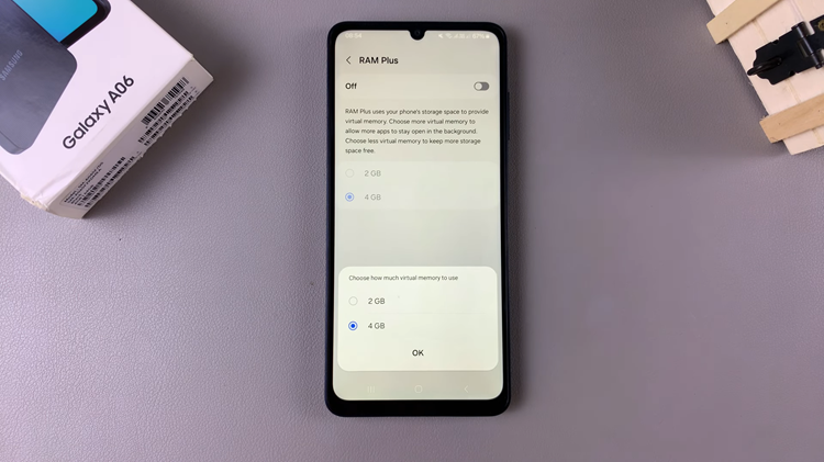 How To Enable RAM Plus On Samsung Galaxy A06