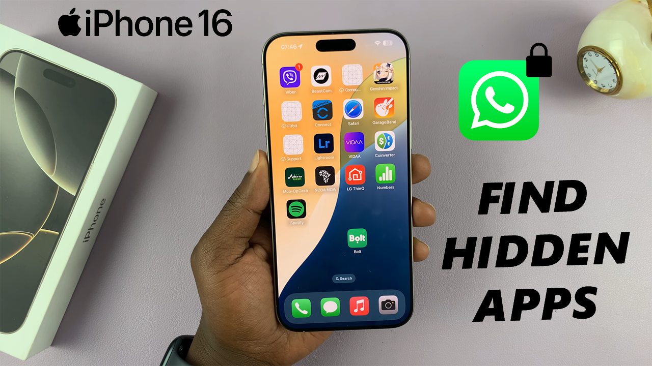 How To Find Hidden Apps On iPhone 16 / 16 Pro