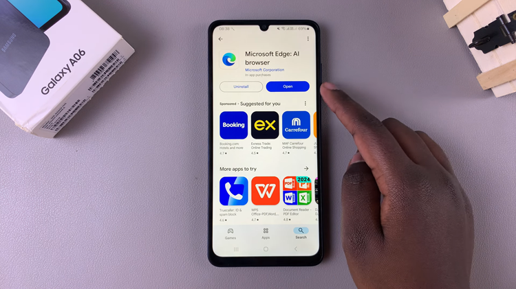 How To Install Microsoft Edge On Samsung Galaxy A06