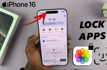 How To Lock Apps On iPhone 16 / 16 Pro