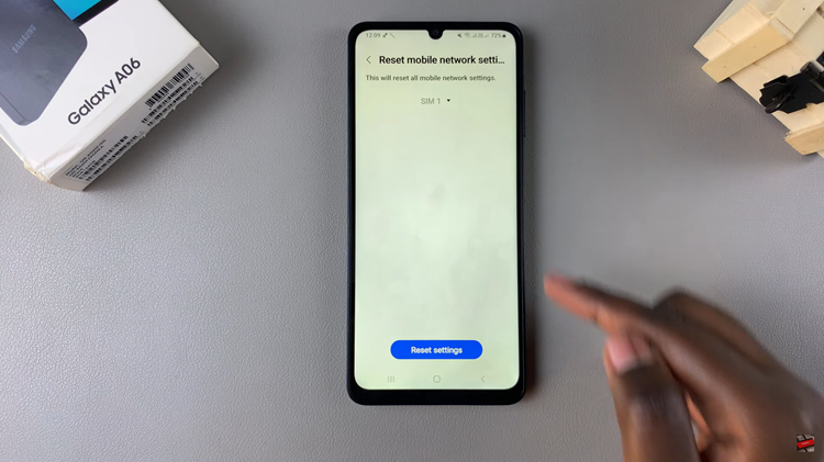 How To Reset Network Settings On Samsung Galaxy A06