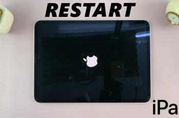 How To Restart iPad