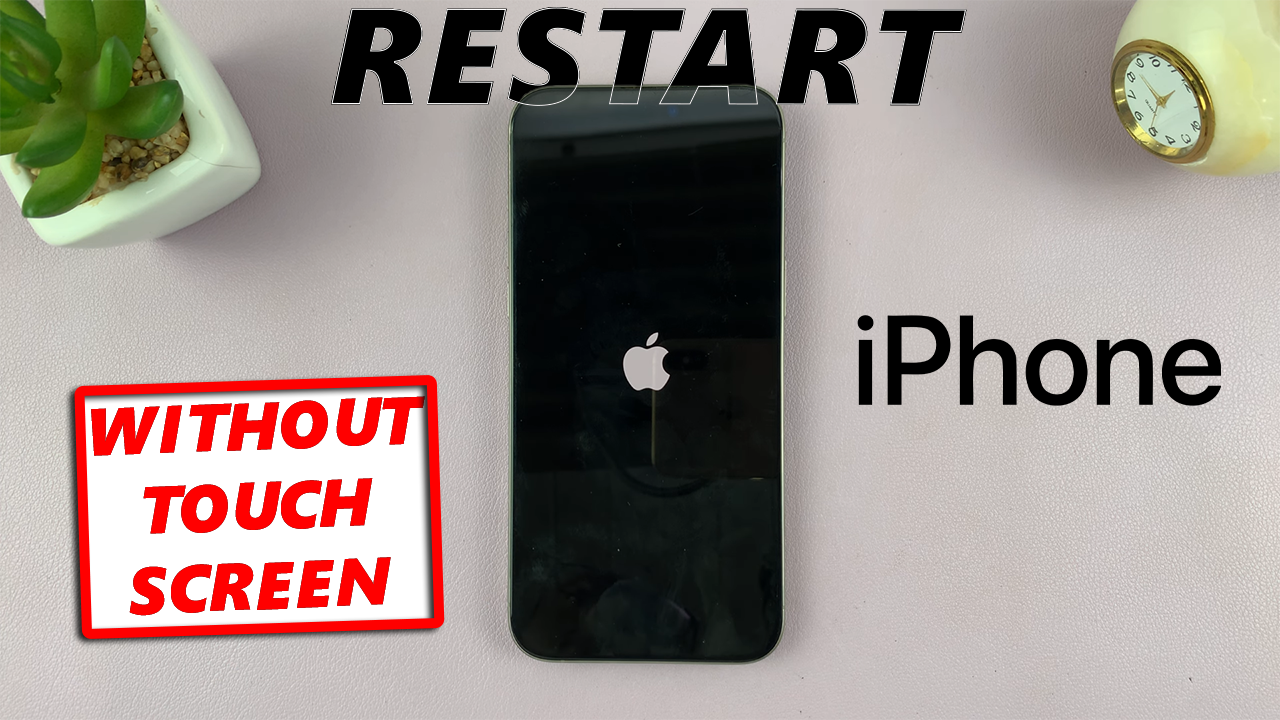 How To Restart iPhone Without Touch Screen