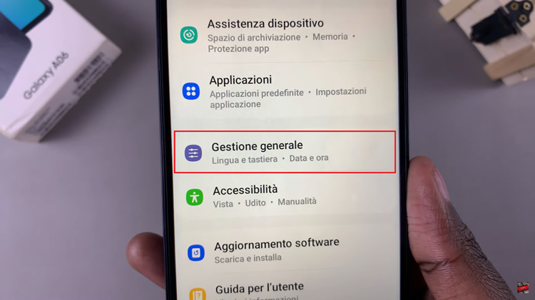 Cómo restablecer el idioma predeterminado del sistema al inglés en Samsung Galaxy A06