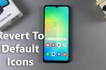 How To Revert To Default Icons On Samsung Galaxy A06