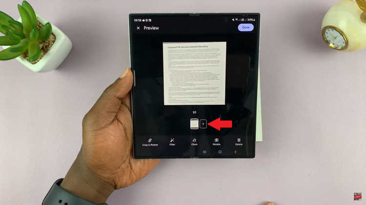 How To Scan Documents On Samsung Galaxy Z Fold 6