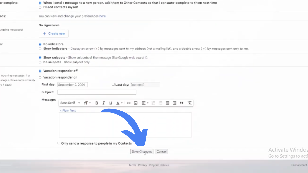 Enable Desktop Notifications For Gmail