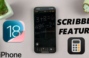 How To Scribble On iPhone Calculator App In iOS 18