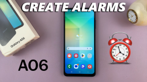 How To Set Alarm On Samsung Galaxy A06