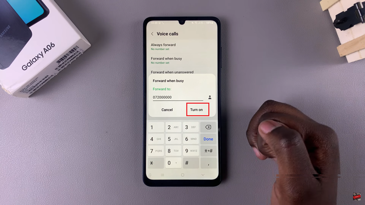 How To Set Up Call Forwarding On Samsung Galaxy A06