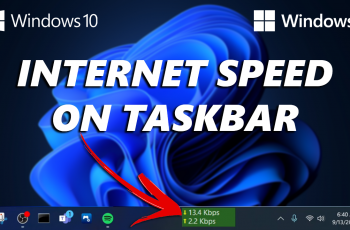 How To Show Internet Speed On Taskbar In Windows 11