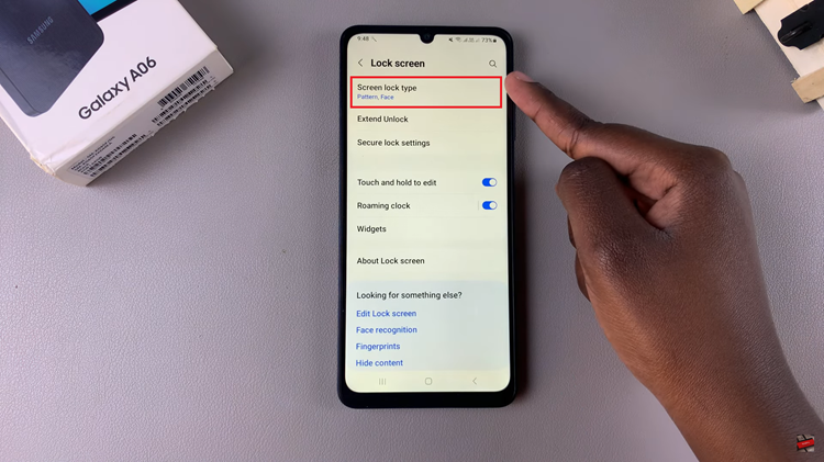 How To Temporarily Disable Face Unlock On Samsung Galaxy A06