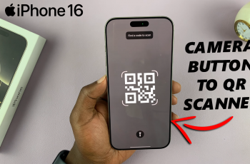 How To Turn Camera Control Button To QR Code Scanner On iPhone 16