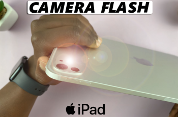 How To Turn Camera Flash ON / OFF / Auto On iPad