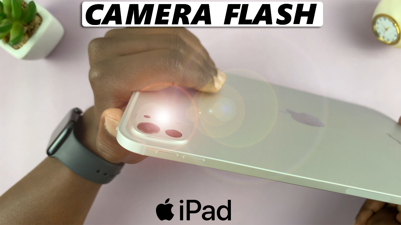 How To Turn Camera Flash ON / OFF / Auto On iPad