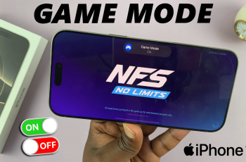 How To Turn Game Mode ON / OFF On iPhone 16