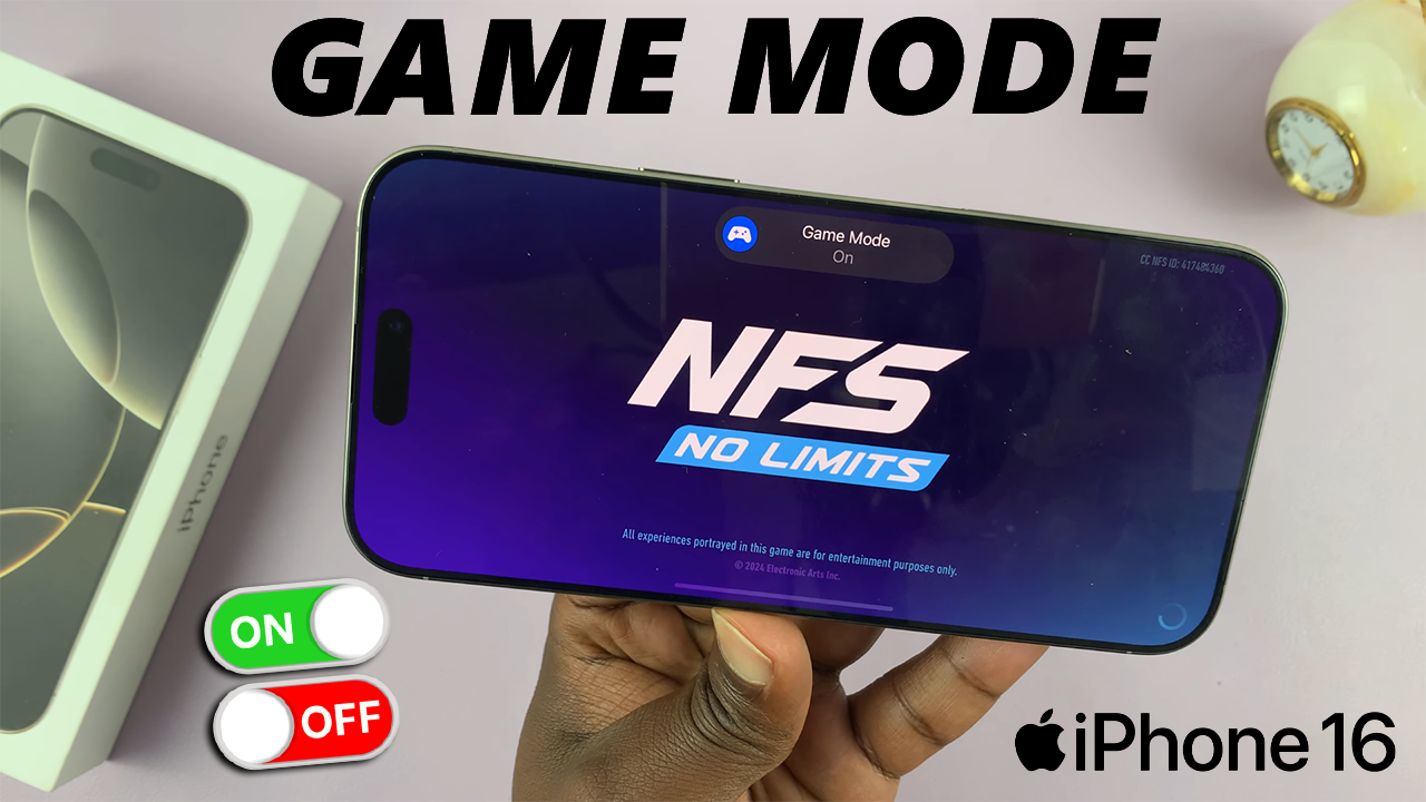 How To Turn Game Mode ON / OFF On iPhone 16