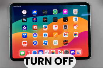 How To Turn OFF iPad