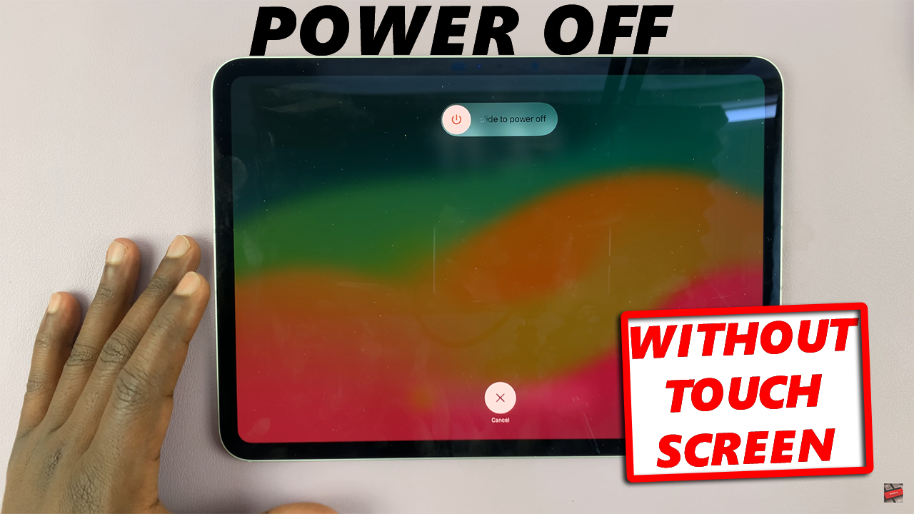 How To Turn OFF iPad Without Touch Screen