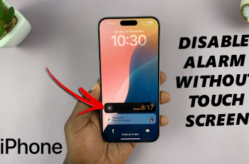 How To Turn OFF iPhone Alarm Without Touch Screen