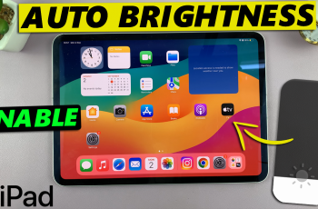 How To Turn ON Auto Screen Brightness On iPad