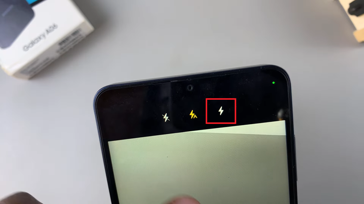 How To Turn ON & OFF Camera Flash On Samsung Galaxy A06