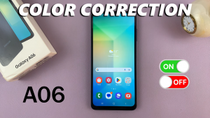 How To Turn ON & OFF Color Correction On Samsung Galaxy A06