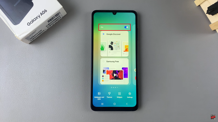 How To Turn ON & OFF Google Feed On Samsung Galaxy A06
