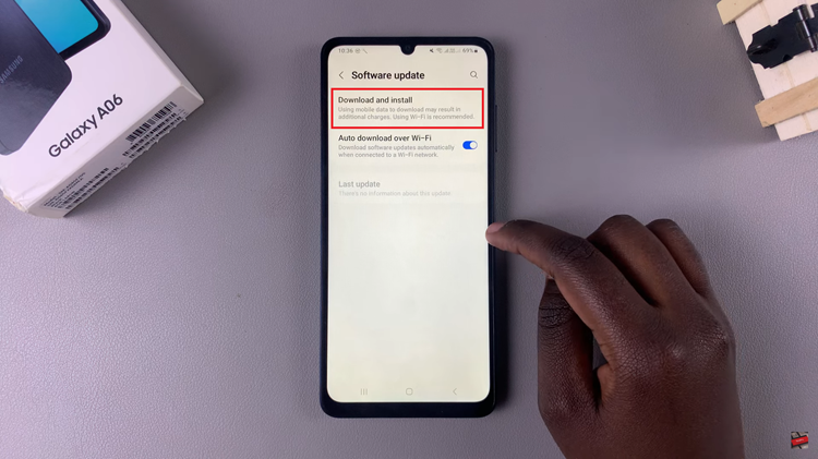 How To Update Samsung Galaxy A06