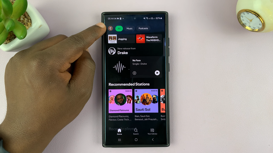 Spotify Profile Icon On Android