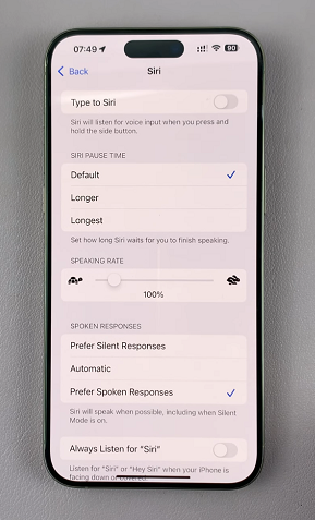 How To Disable Type To Siri In iOS 18