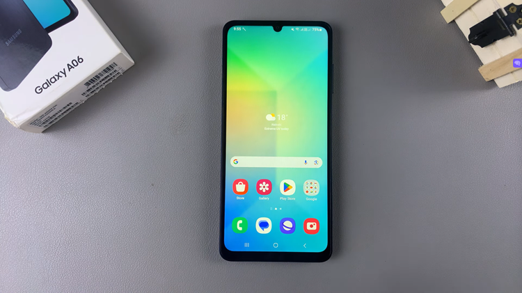 Revert To Default Theme On Samsung Galaxy A06