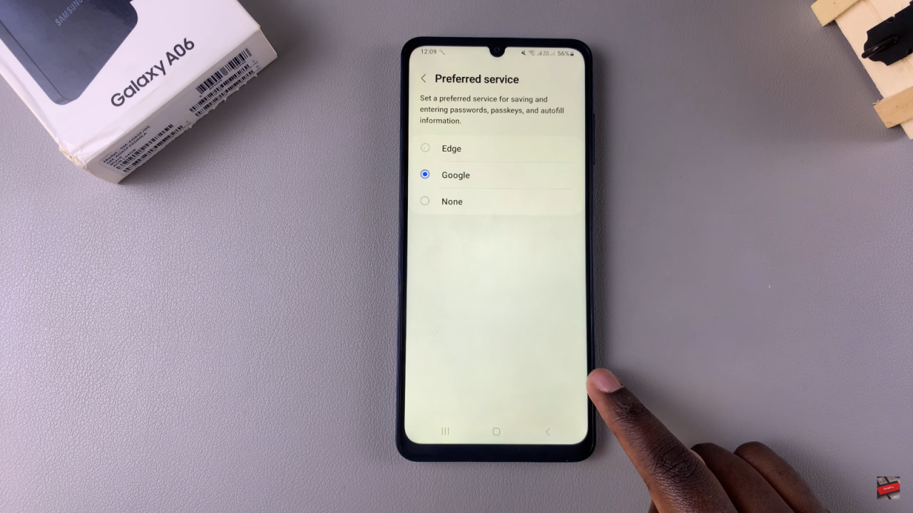 Set Google As Your Preferred Service On Samsung Galaxy A06