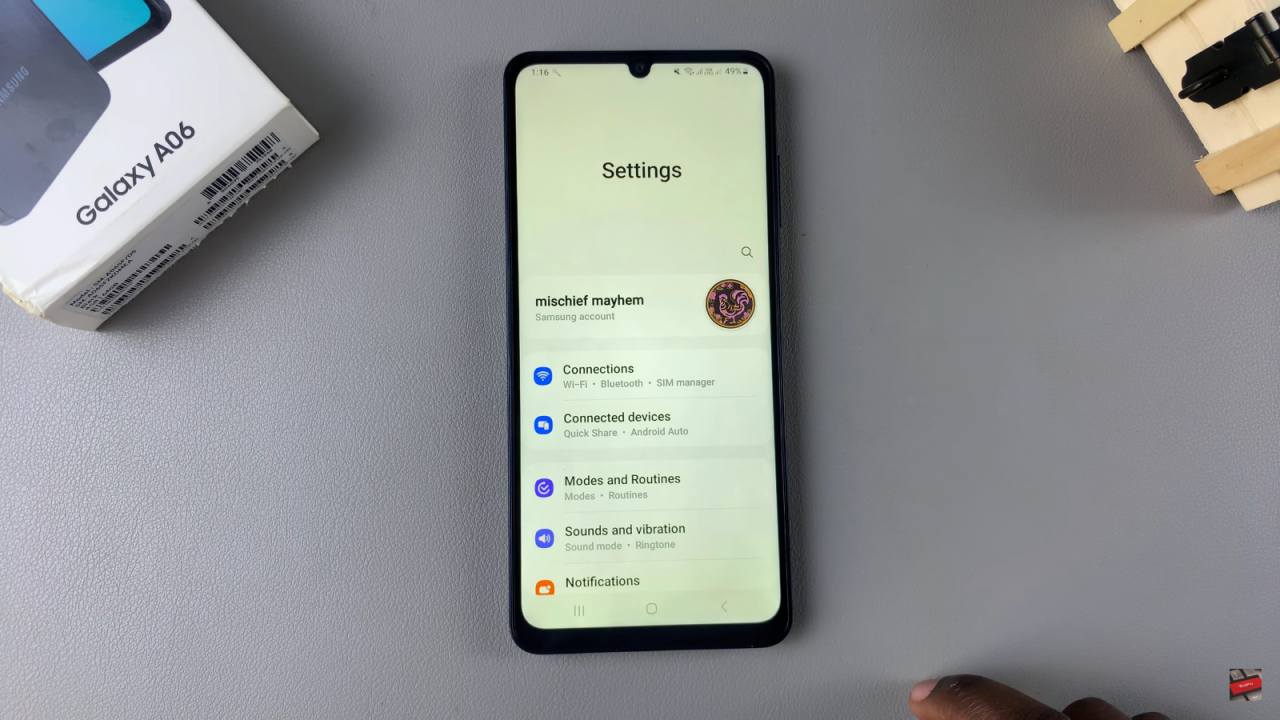  Enable Dark Mode On Samsung Galaxy A06