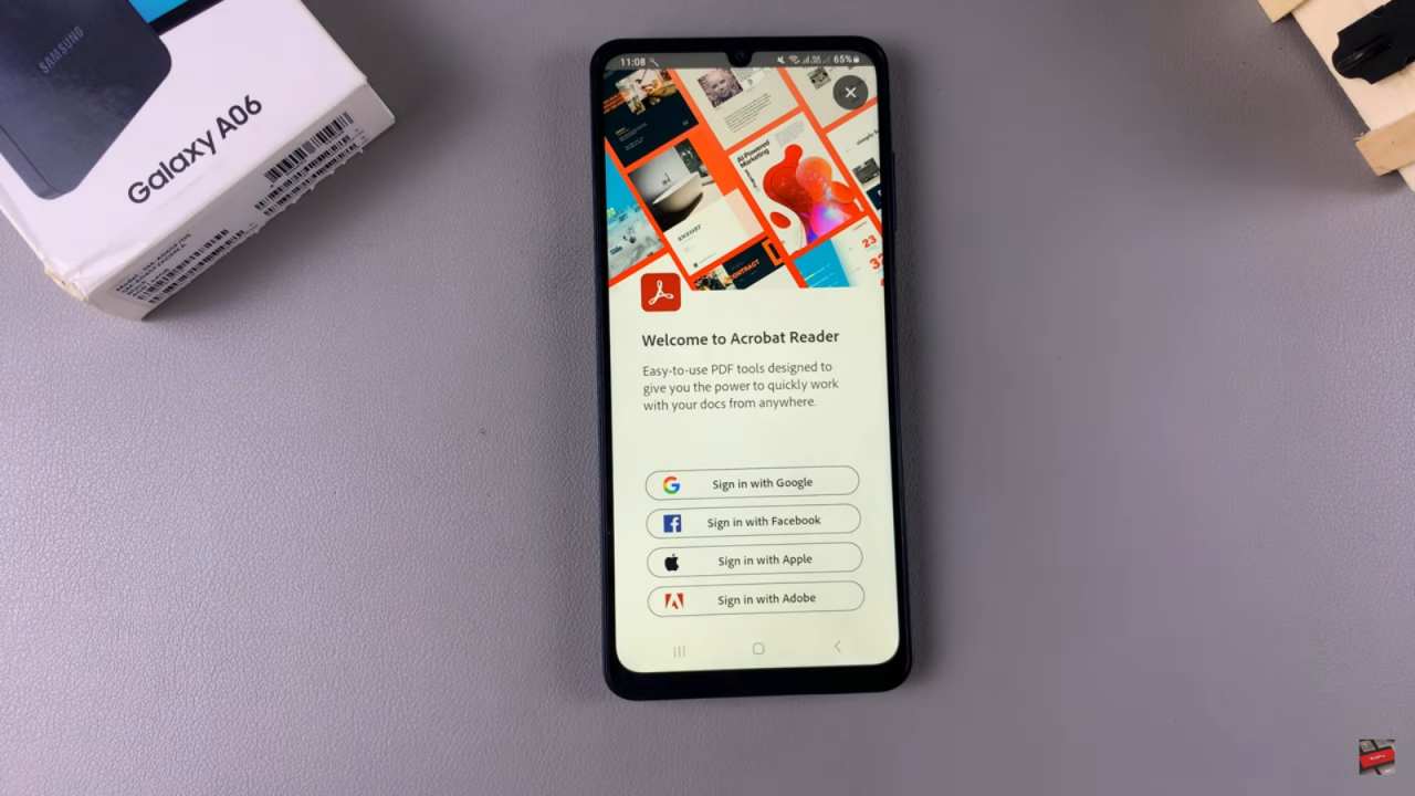 Install Adobe Acrobat Reader On Samsung Galaxy A06