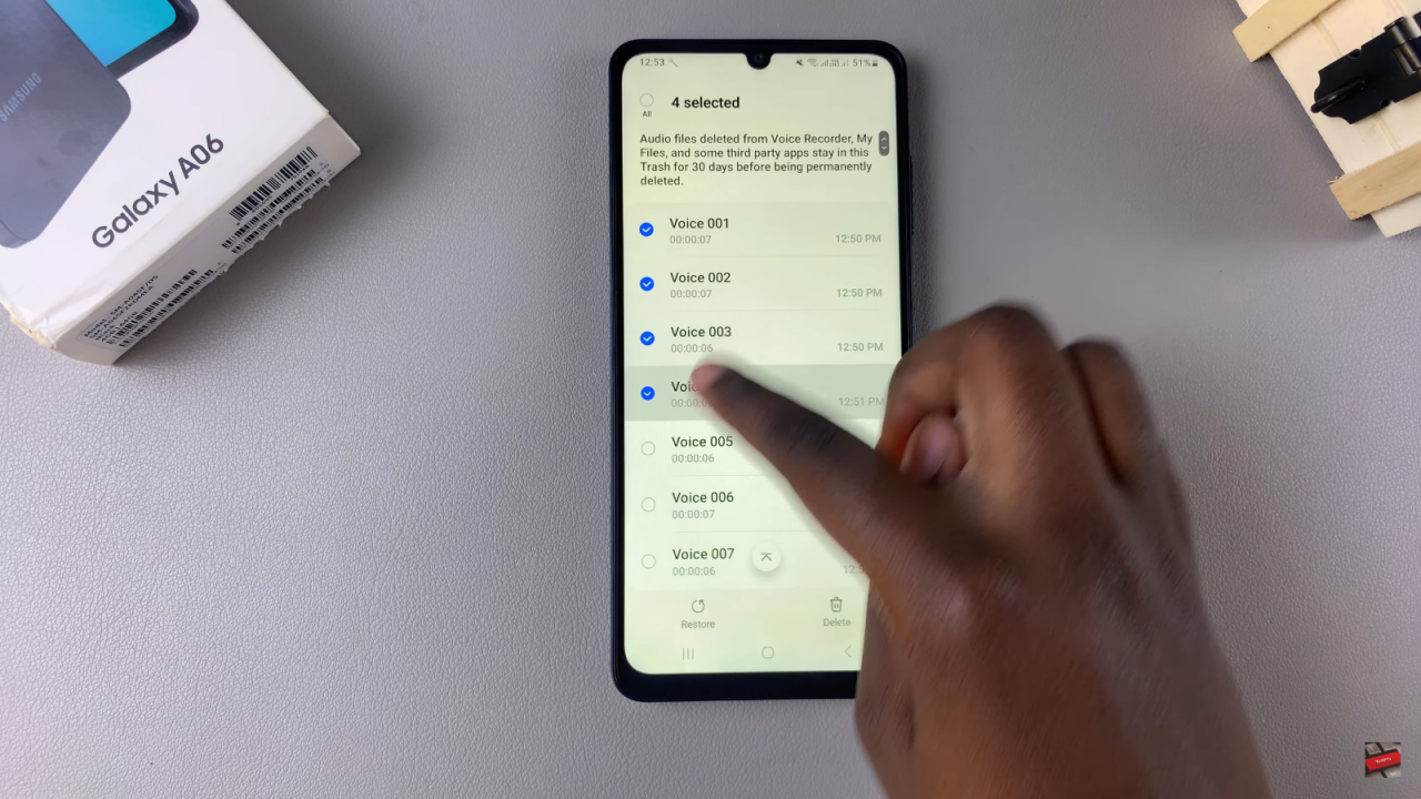  Restore Deleted Voice Recordings On Samsung Galaxy A06