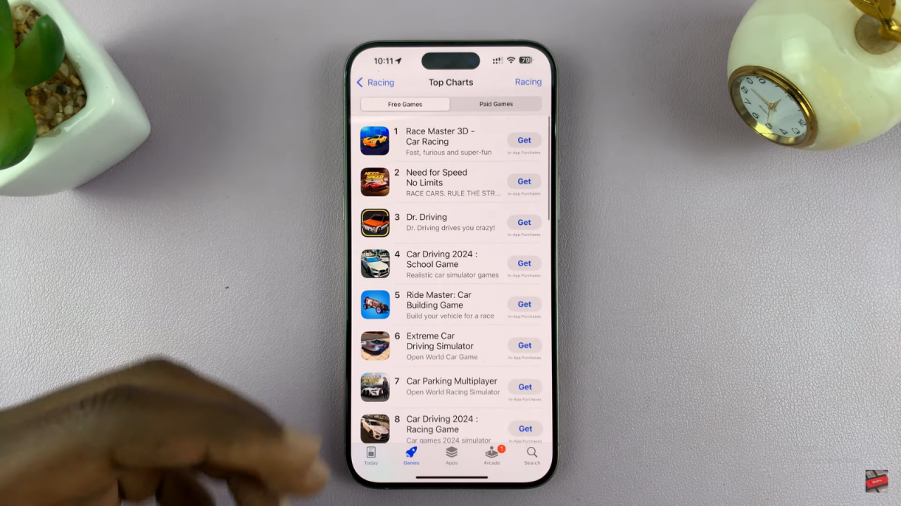 Find Free Racing Games On iPhone